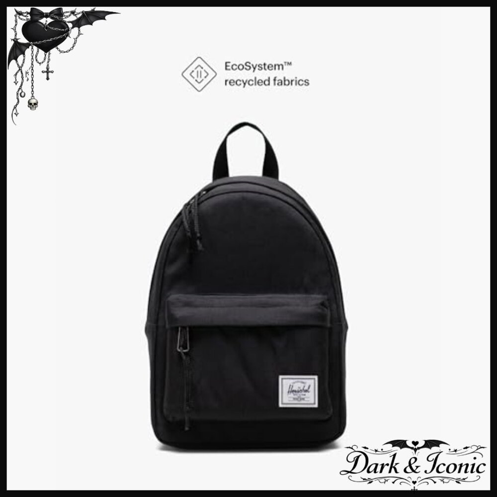 Compact Recycled Polyester Backpack With Front Po… - image 3